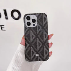 D Carbon Leather Phone case