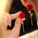 Rose Pearl Fancy Earrings