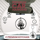 Ganpati Bappa Car Hanging (Keychain Free)