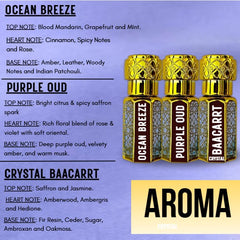 Classic Freshing Attar Combo Pack of 3