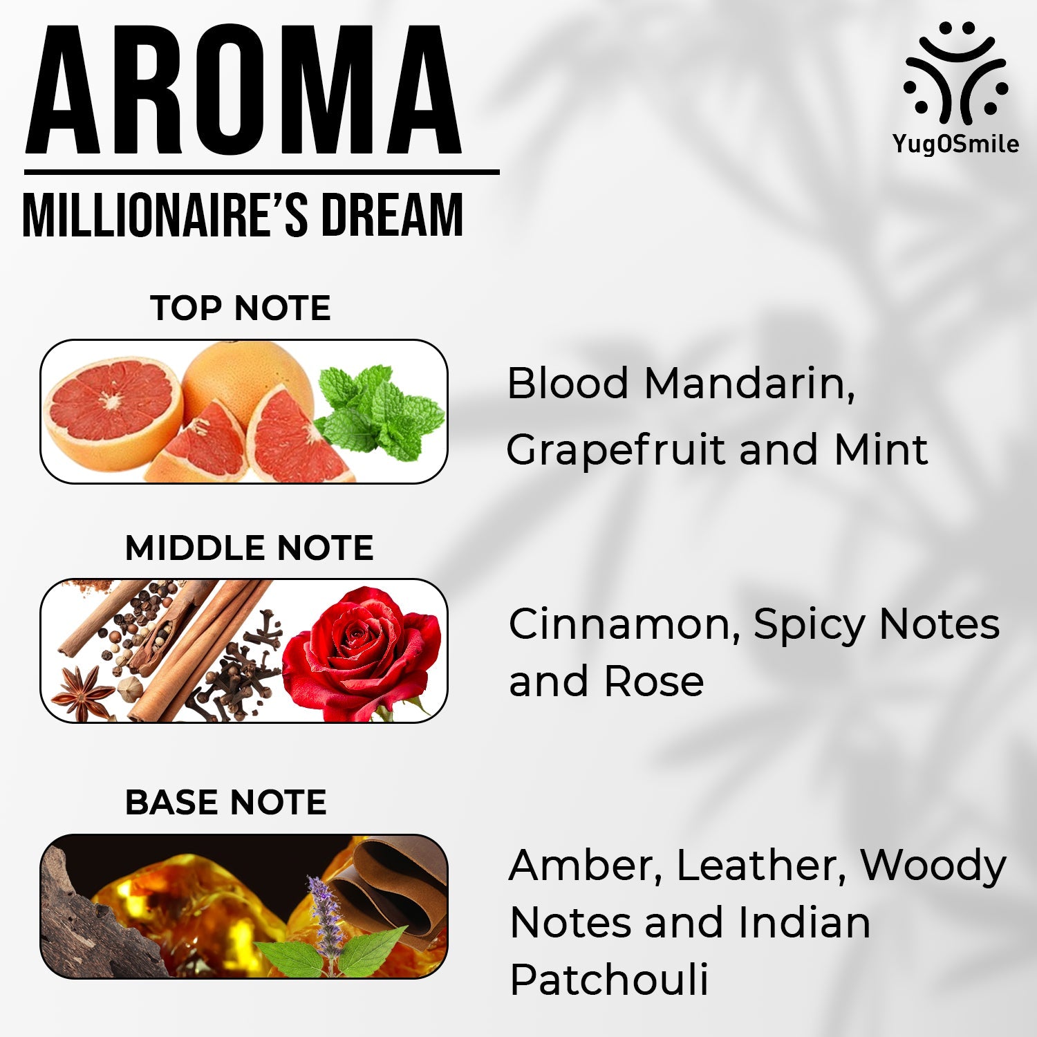 YUGOSMILE Millionaire's Dream Attar 6ml | 100% Pure Luxury Attar Oil | Long-Lasting Unisex Roll-On Perfume | Premium Arabic Fragrance for Men & Women