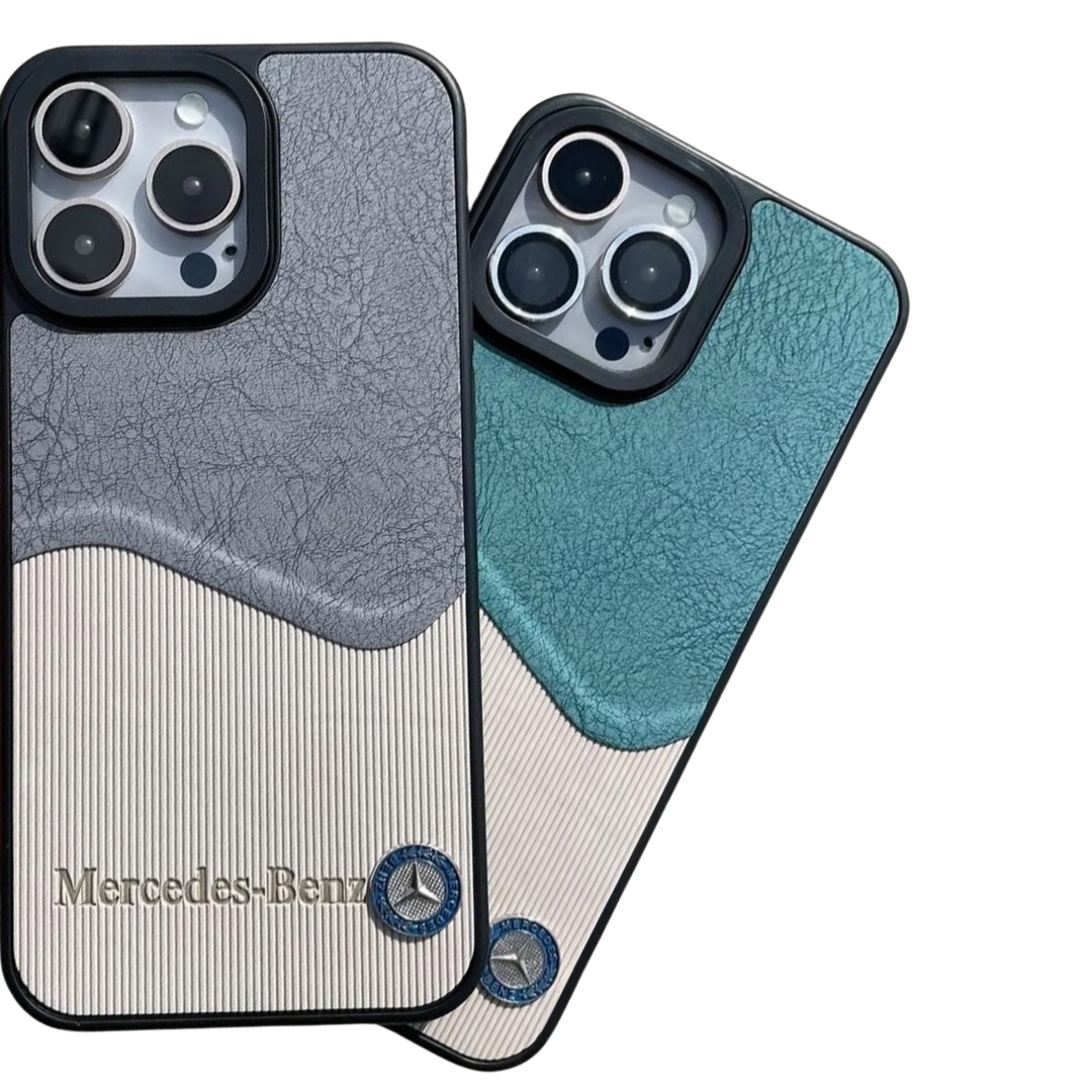 Wavy Merc Leather Phone case