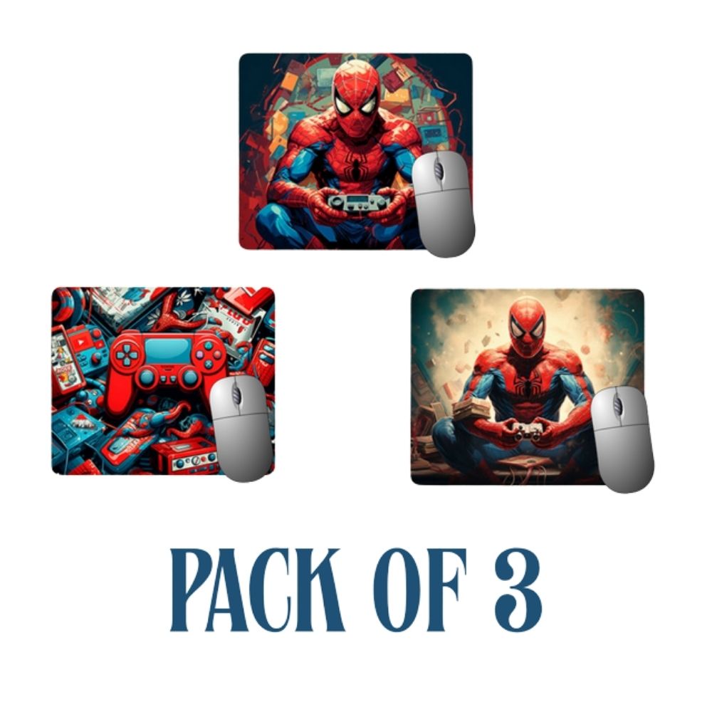 GlidePro Trio – Premium Mousepad Set of 3 for Work, Study & Gaming