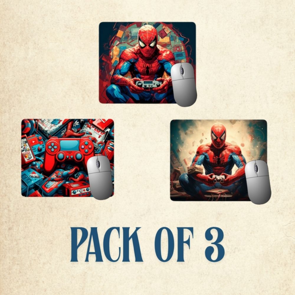 GlidePro Trio – Premium Mousepad Set of 3 for Work, Study & Gaming