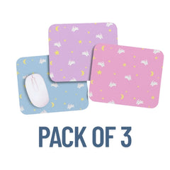 WorkEase Trio Pads – Comfortable Mousepad Set for Long Hours & Everyday Use