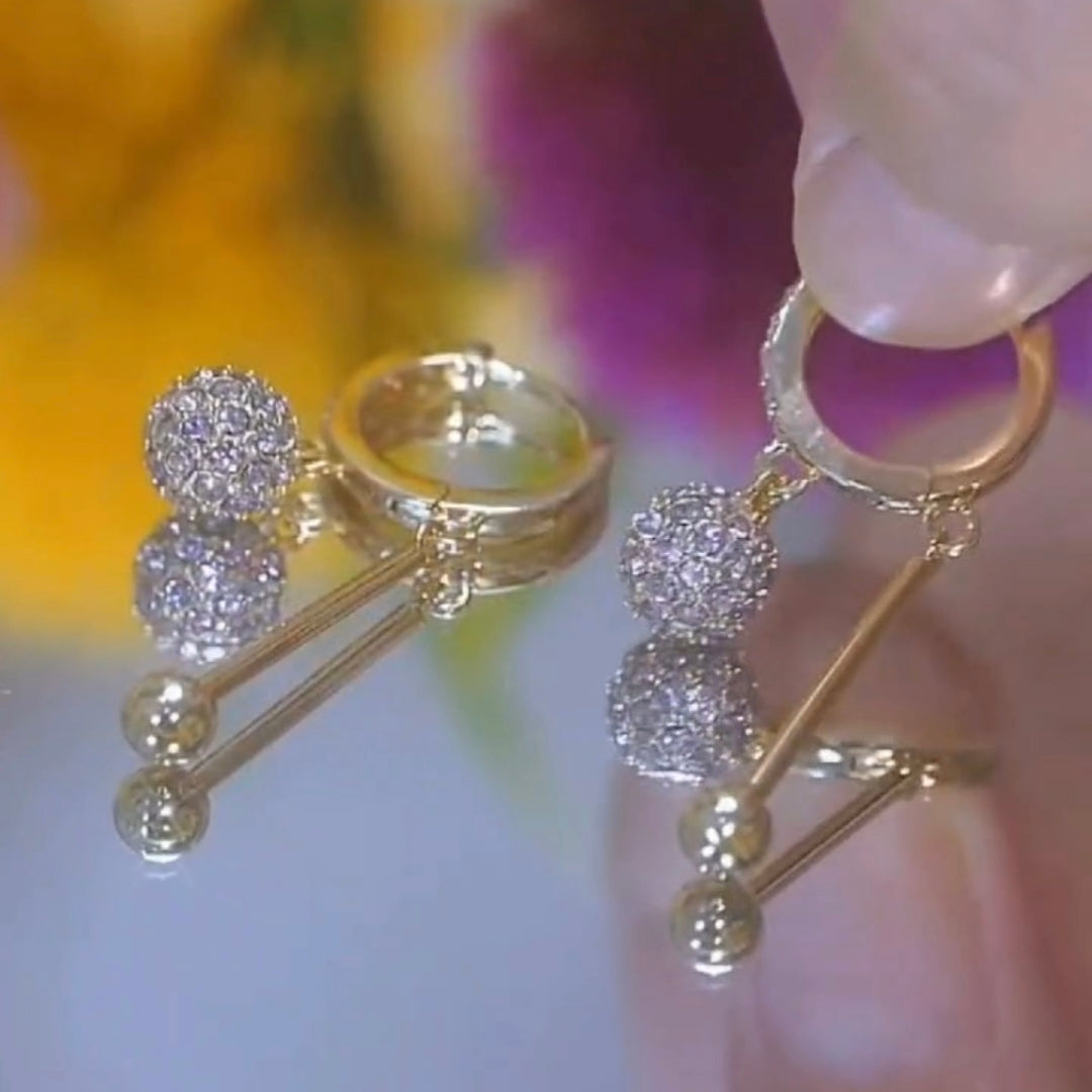 Lucky Ball Unique Earrings