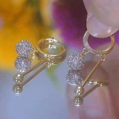 Lucky Ball Unique Earrings